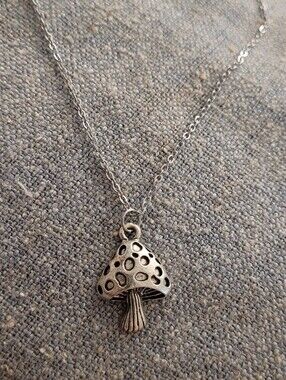 💜2 for $10💜 Bundle and save Mushroom Pendant Necklace